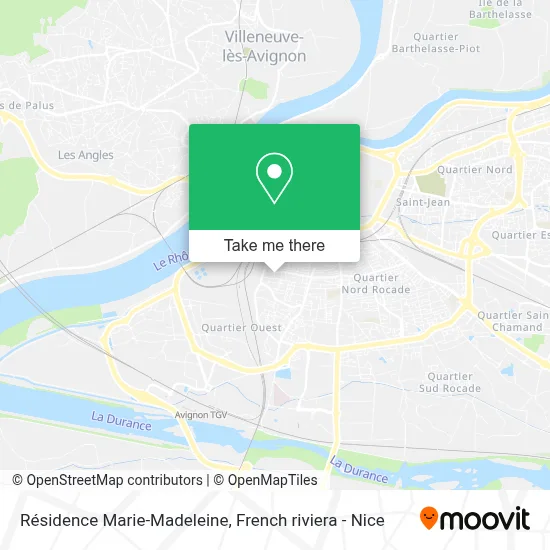 Résidence Marie-Madeleine map