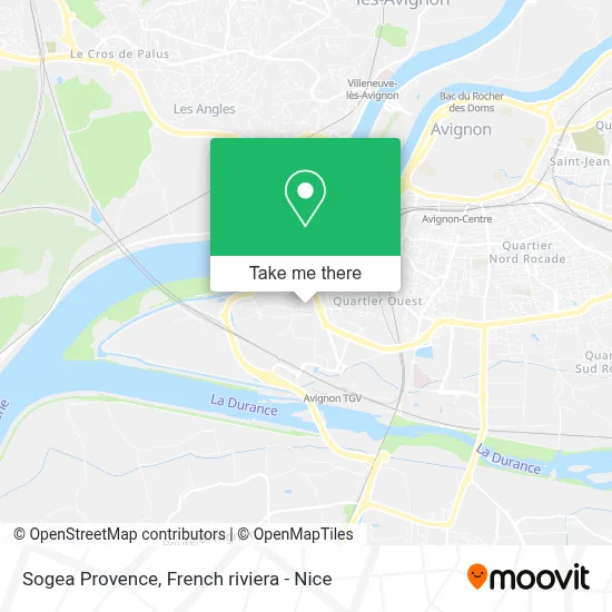 Sogea Provence map