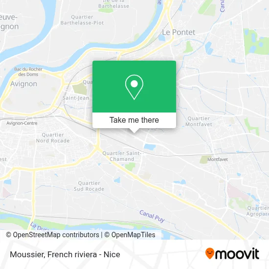 Moussier map