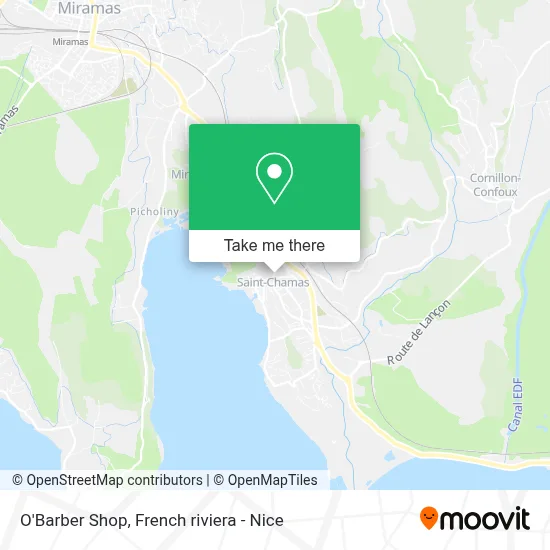 O'Barber Shop map