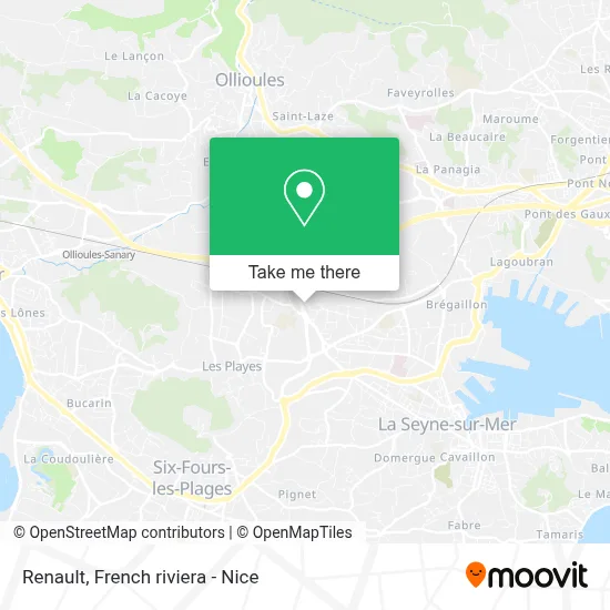 Renault map