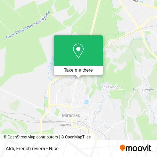 Aldi map
