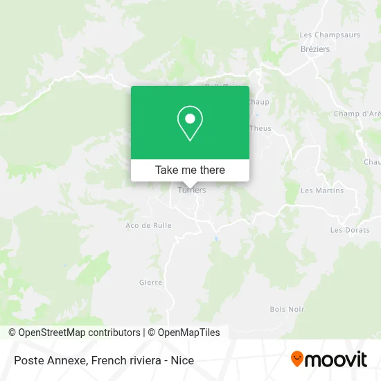 Poste Annexe map