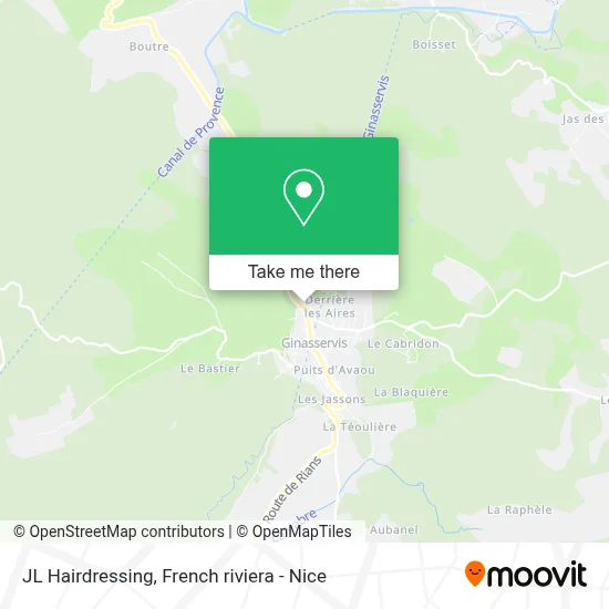 Jl Coiffure map