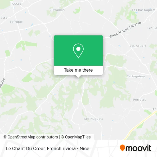 Le Chant Du Cœur map