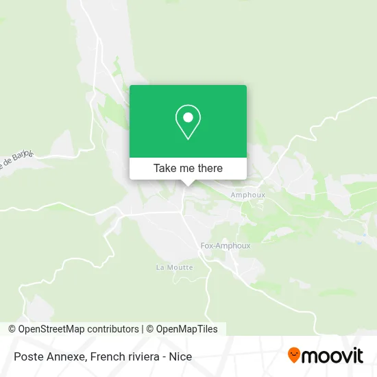 Poste Annexe map
