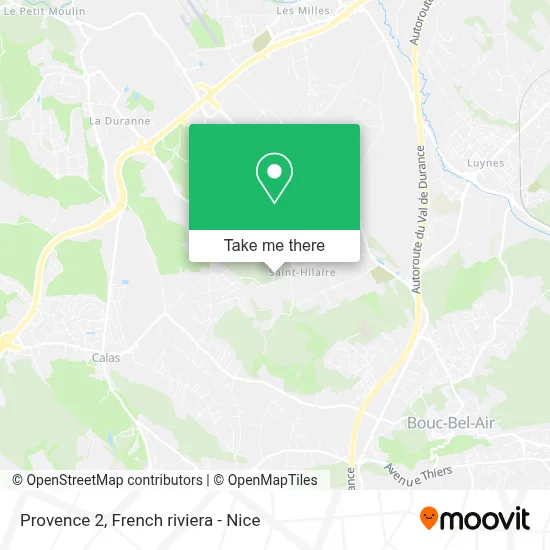 Provence 2 map