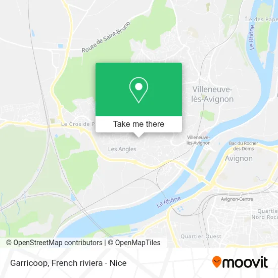 Garricoop map