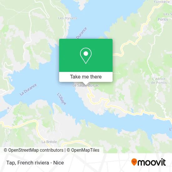 Tap map