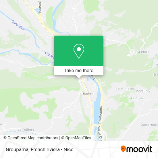 Groupama map
