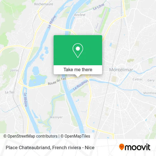 Place Chateaubriand map