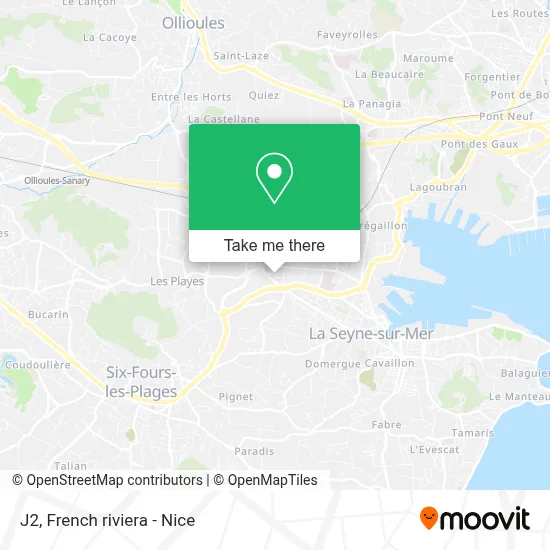J2 map