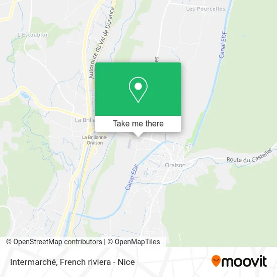 Intermarché map