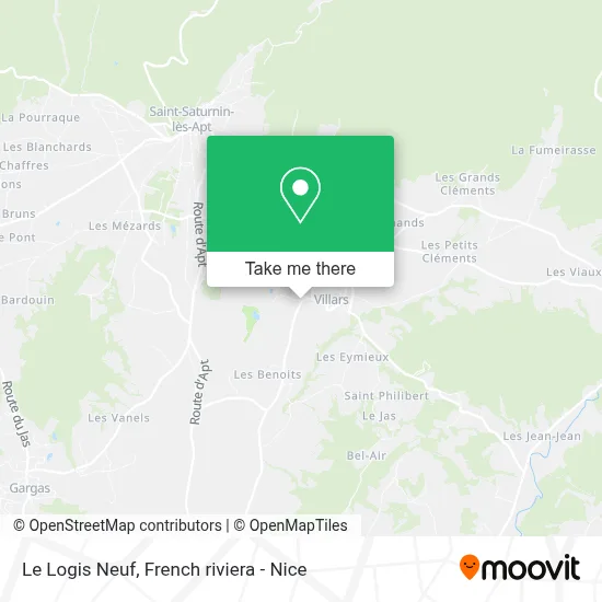 Le Logis Neuf map