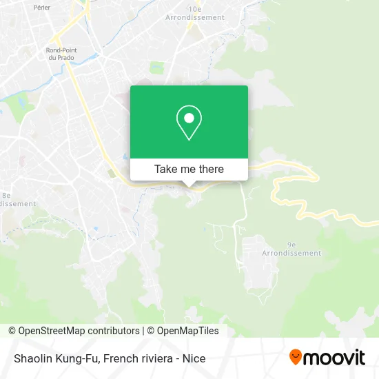 Shaolin Kung-Fu map