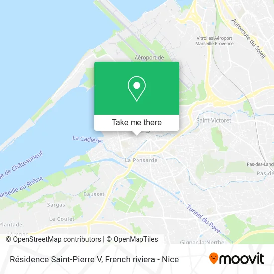 Résidence Saint-Pierre V map