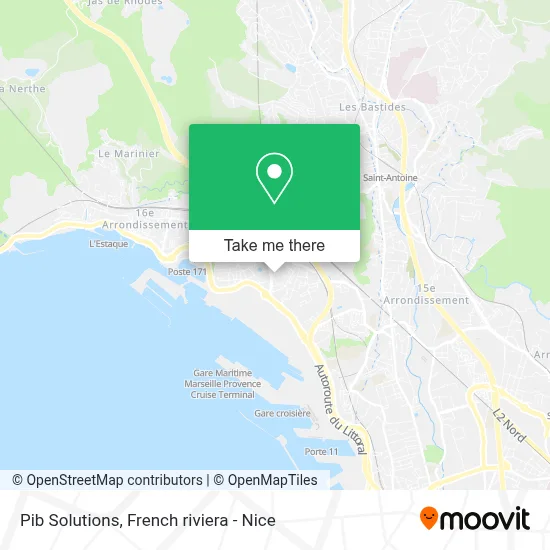 Pib Solutions map