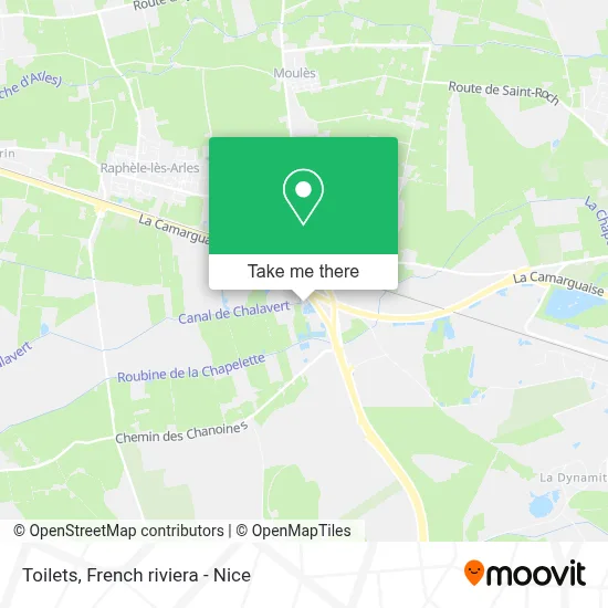 Toilettes map