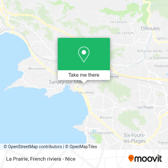 La Prairie map