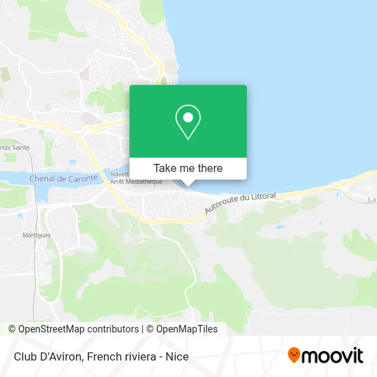 Club D'Aviron map
