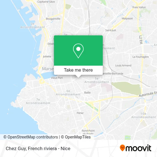 Chez Guy map