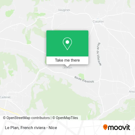 Le Plan map