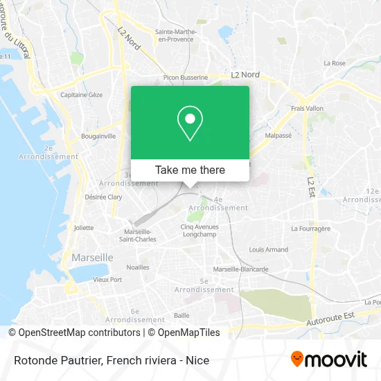 Rotonde Pautrier map