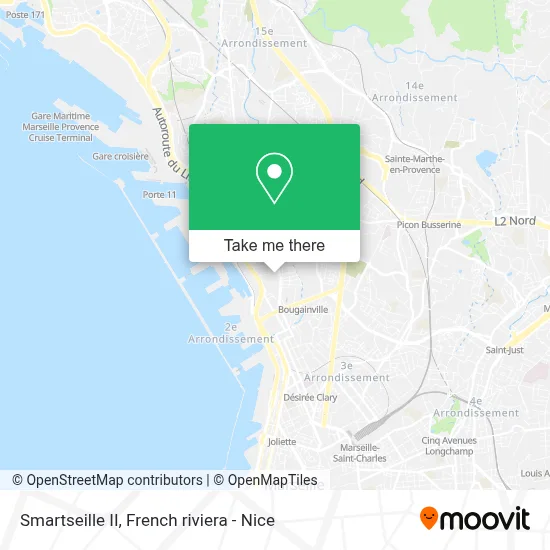 Smartseille II map