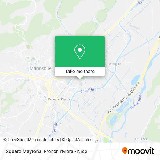 Square Mayrona map