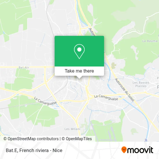 Bat.E map