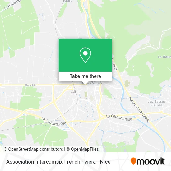 Association Intercamsp map