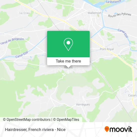 Coiffeur map