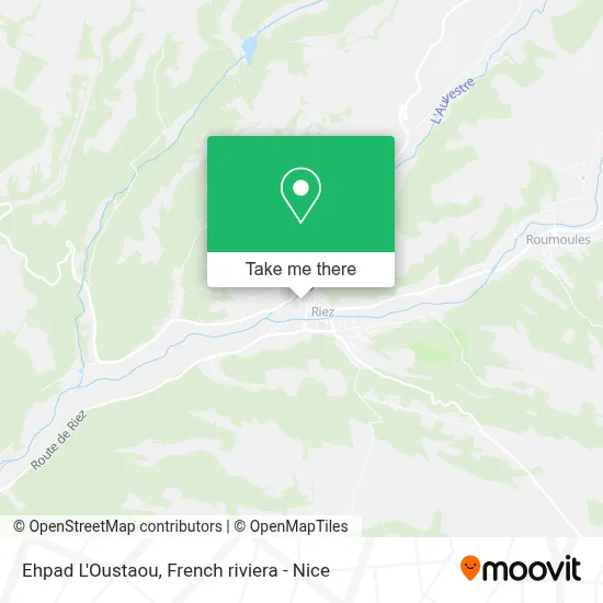 Ehpad L'Oustaou map