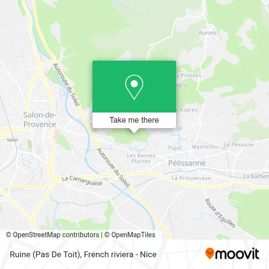 Ruine (Pas De Toit) map