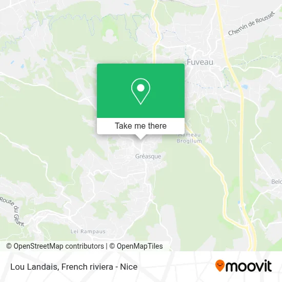 Lou Landais map