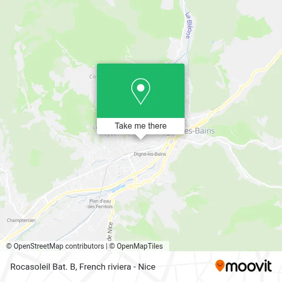 Rocasoleil Bat. B map