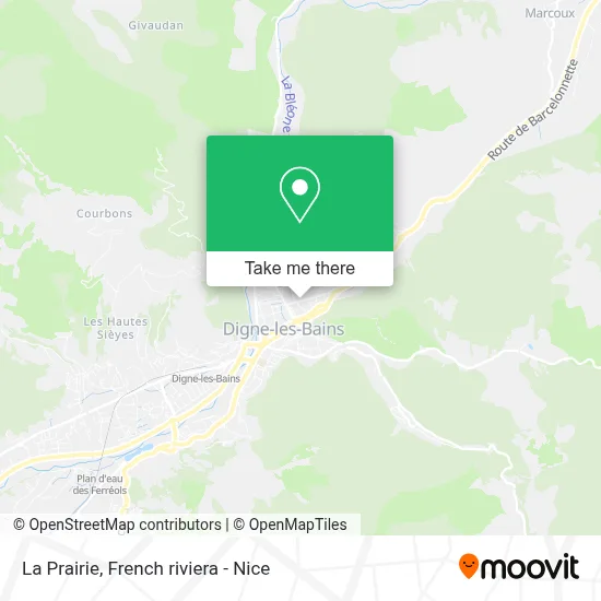 La Prairie map