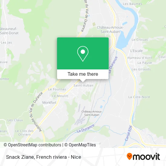 Snack Ziane map