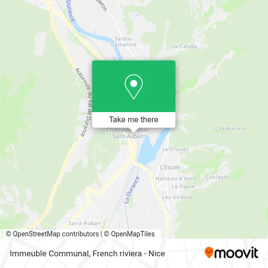 Immeuble Communal map