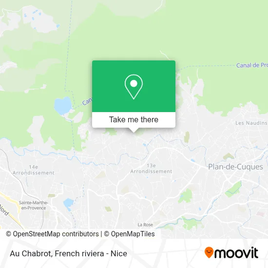 Au Chabrot map