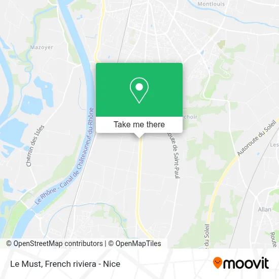 Le Must map