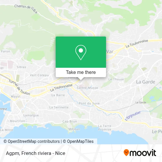 Agpm map