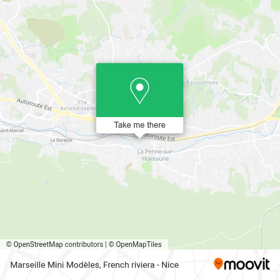 Marseille Mini Modèles map