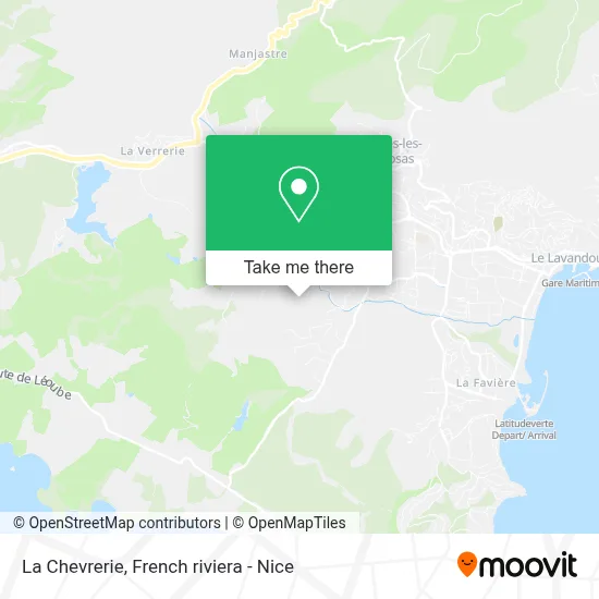 La Chevrerie map
