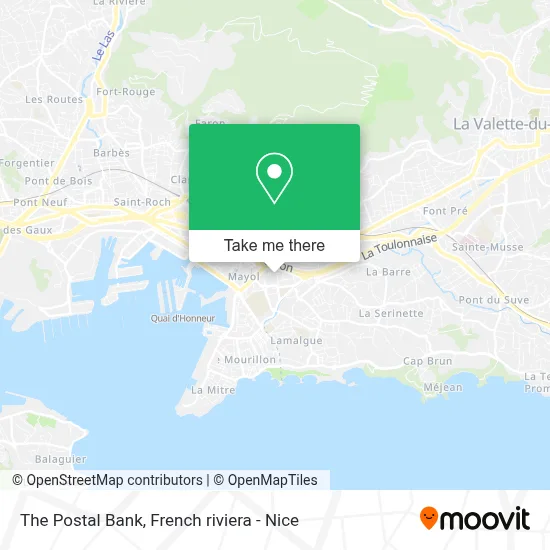 La Banque Postale map