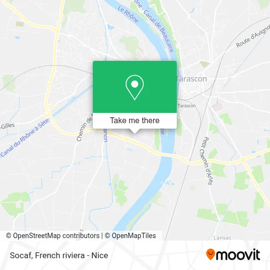 Socaf map