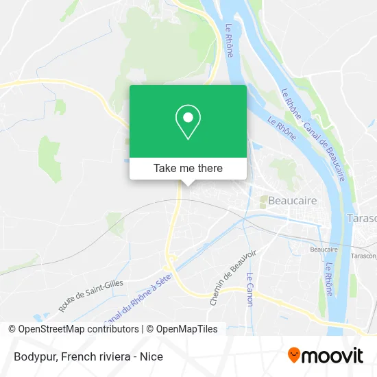 Bodypur map