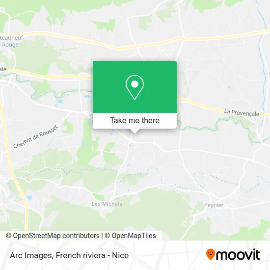 Arc Images map