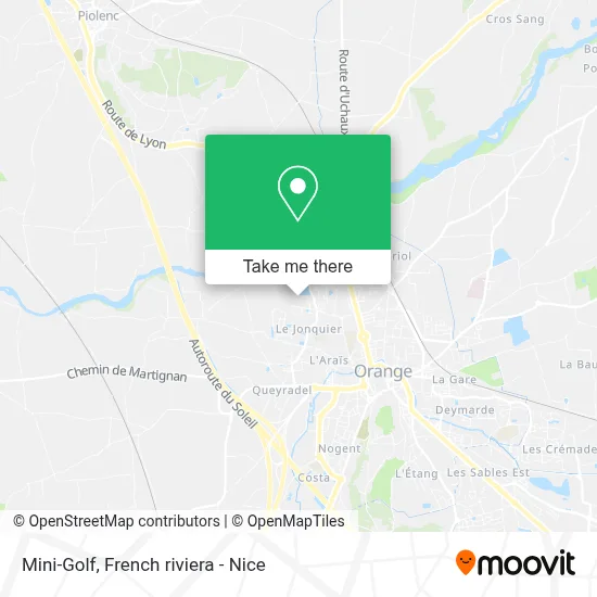 Mini-Golf map