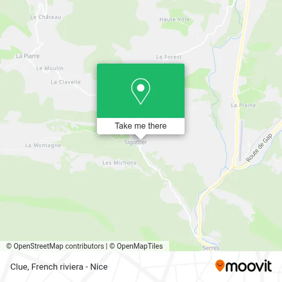 Clue map